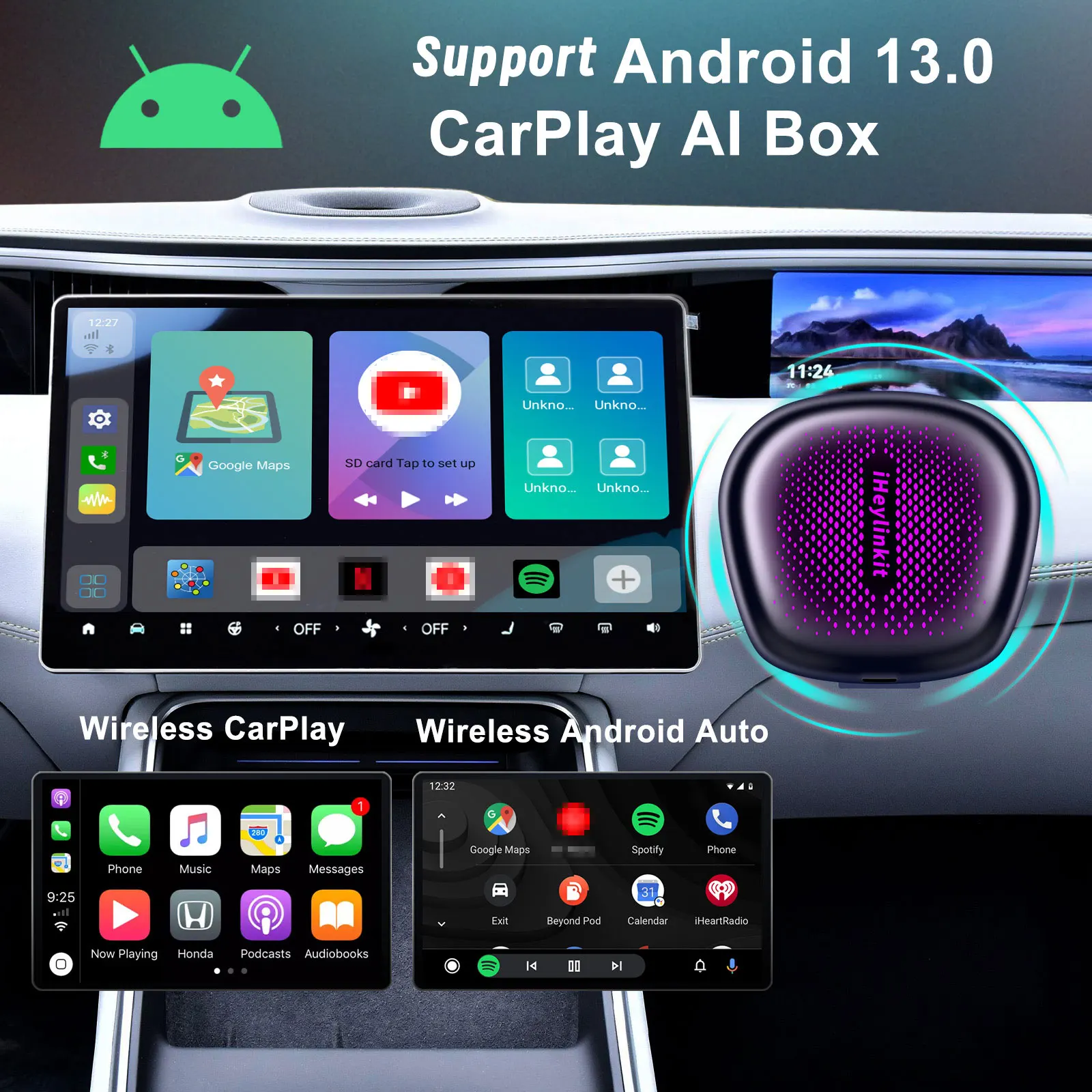 iHeylinkit CP662 スマート AiBox Android 13搭載 iHeylinkit CP662 スマート AiBox Android 13搭載 - メルカリ
