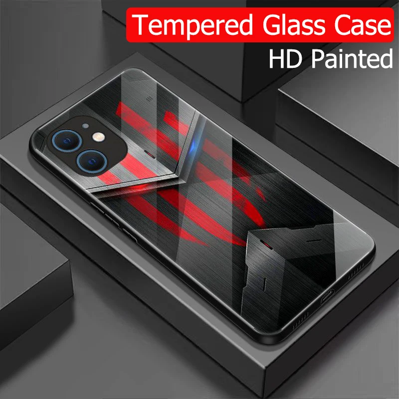 Per Iphone 12 Pro Max Custodia In Vetro Protetto Per Iphone 12 Mini Cover Antiurto Per Iphone 12Pro Coque Iphone12 Mini