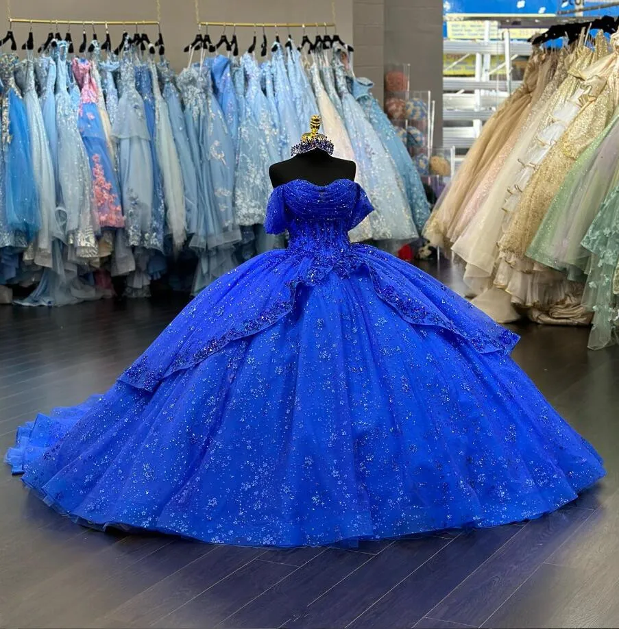 Vestido Azul Rey Colores De Vestidos Para AÃ±os Vestido Azul