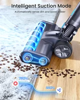 Homore NH007 650W/75KPA Aspirateur balai sans fil puissant  avec écran couleur LED, mode d'aspiration automatique et fonction autonome. 3
