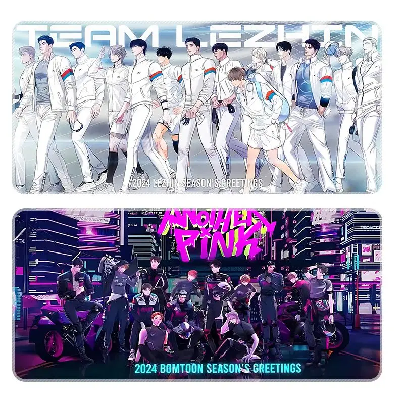 Bomtoon/Lezhin Calendar 2024 Mouse Pad New Learning Games