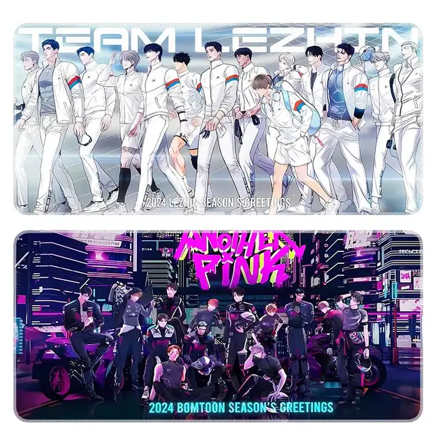 Bomtoon/Lezhin Calendar 2024 Mouse Pad New Learning Games