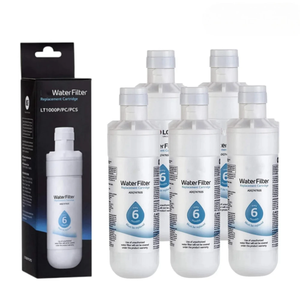 5PackRefrigeratorwaterFilterReplacementforLGLT1000PLFXS28596S