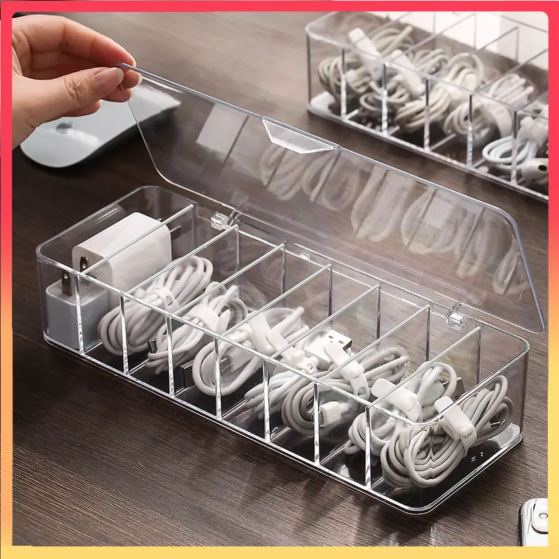 Desk Organizers Accessories Cable Management Box Desk Cable Storage Organizer Box Storage