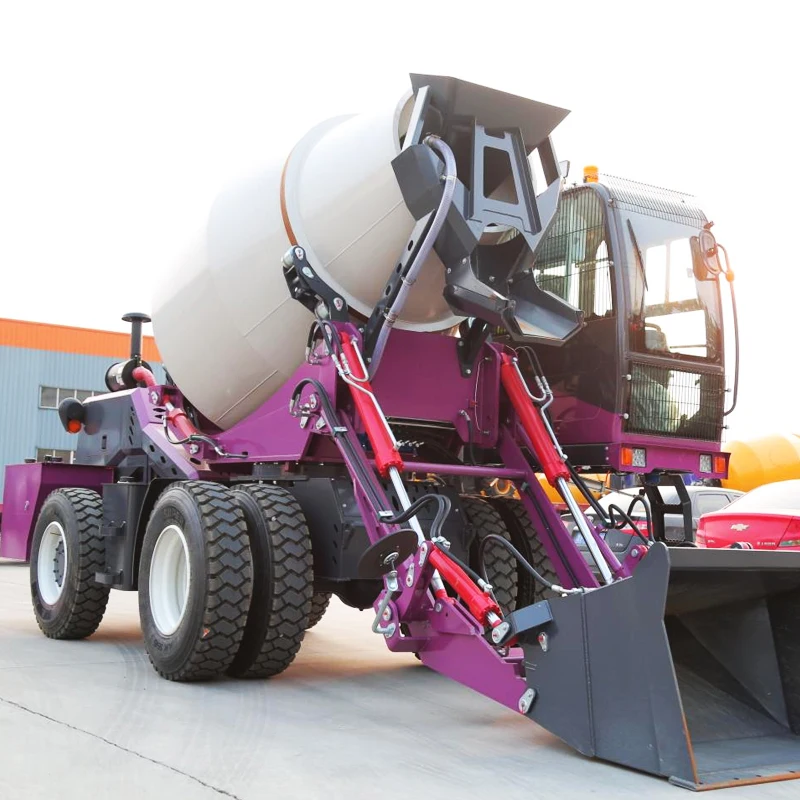 How to Clean Self Loading Concrete Mixer Truck?