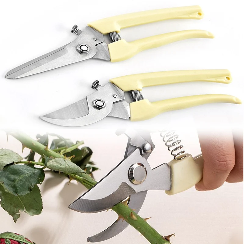 

Garden Pruner Scissors Cutter Gardening Pruning Shear Scissor Garden Flower Plant Cutting Hand Tools Home Pruner Tools