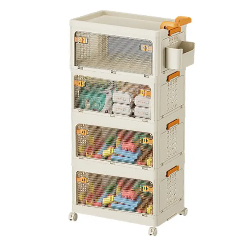 

Storage Shelves With Wheels Roller Shelves For Storage Multi-layer Multi-purpose Storage Rack Cart For Drinks Snacks Organizer