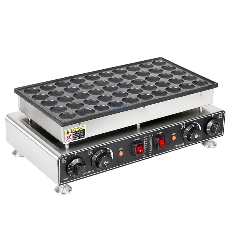 Electric Waffle Maker 50PCS Nonstick Mini Dutch Pancake Maker Waffreras Kitchen Home Appliance Canteens Snack Gaufriers