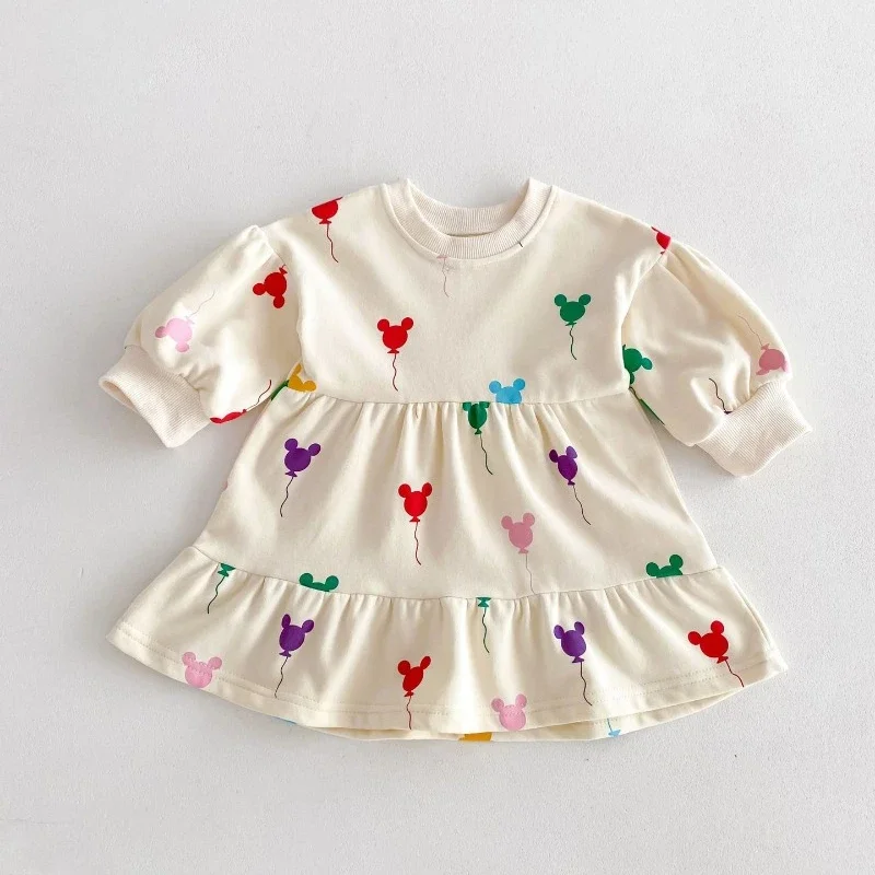 New Spring Family Matching Sets Girl Colorful Printed Princess Dress/Boy Sweatshirts Pants Sister Brother Siblings Clothes E1406 5