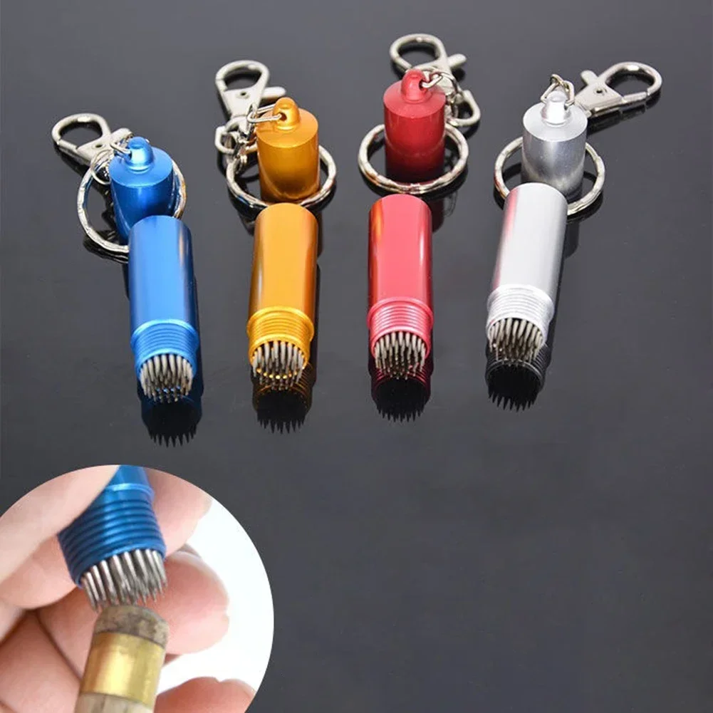 Billiard Cue Tip Tool Cue Tip Shaper Portable Lightweight Billiard Leather Needle