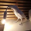 Lucky Bird Table Lamp Creative Gothic Style Wall Lamp Resin Animal Lights Bedroom Bedside Living Room Lively Home Decor Lighting 2