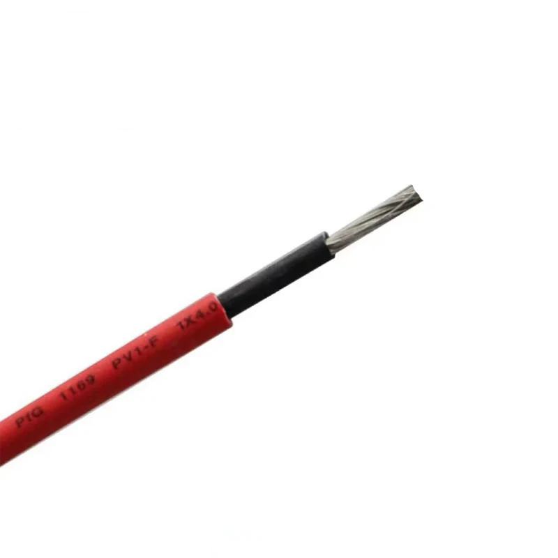 14/12/10/AWG solar panel extension cable, red black tinned copper double sheathed wire