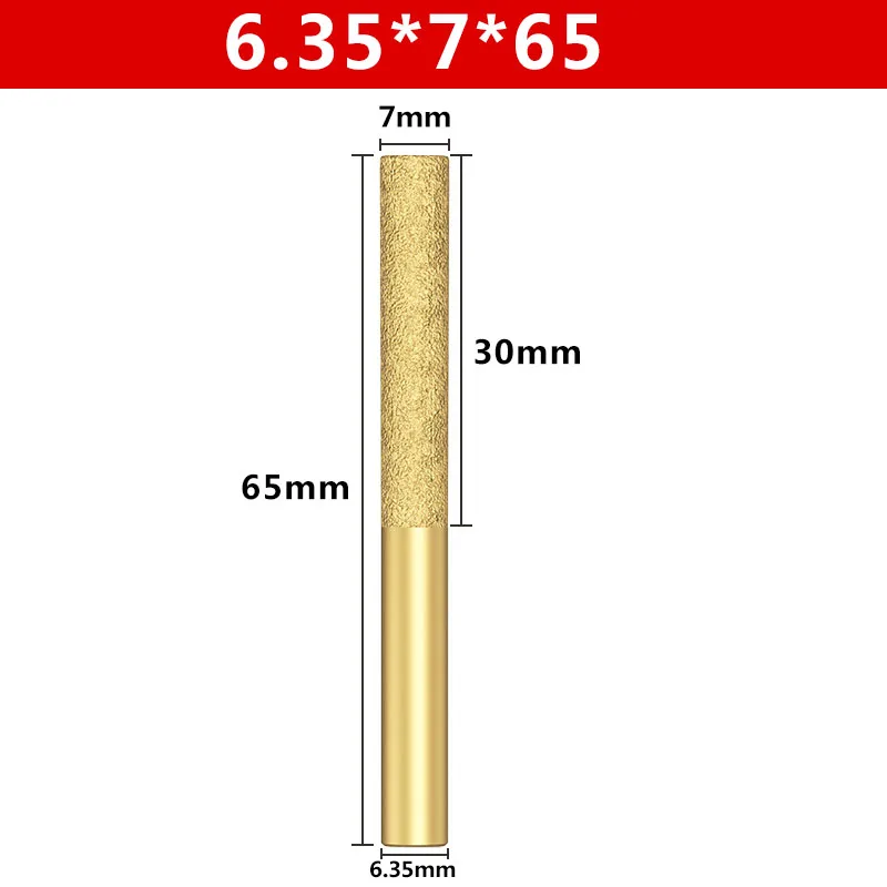 Frese Diamantate 2 Pezzi - Punte Brasate Per Pietra, Quarzo E Marmo - Foto 3