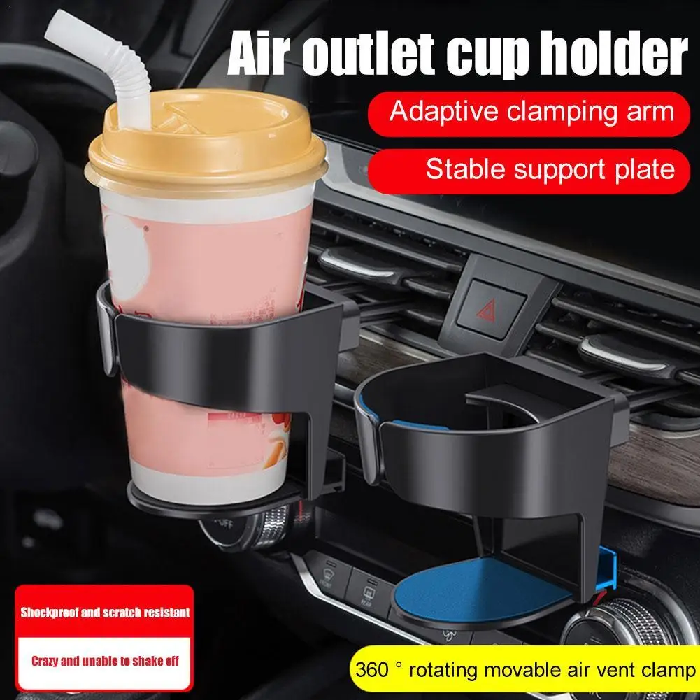 

Car Air Conditioner Outlet Drinking Cup Drink Holder Car Ashtray Multi-functional Fixed Hanging Cup Holder Supplies