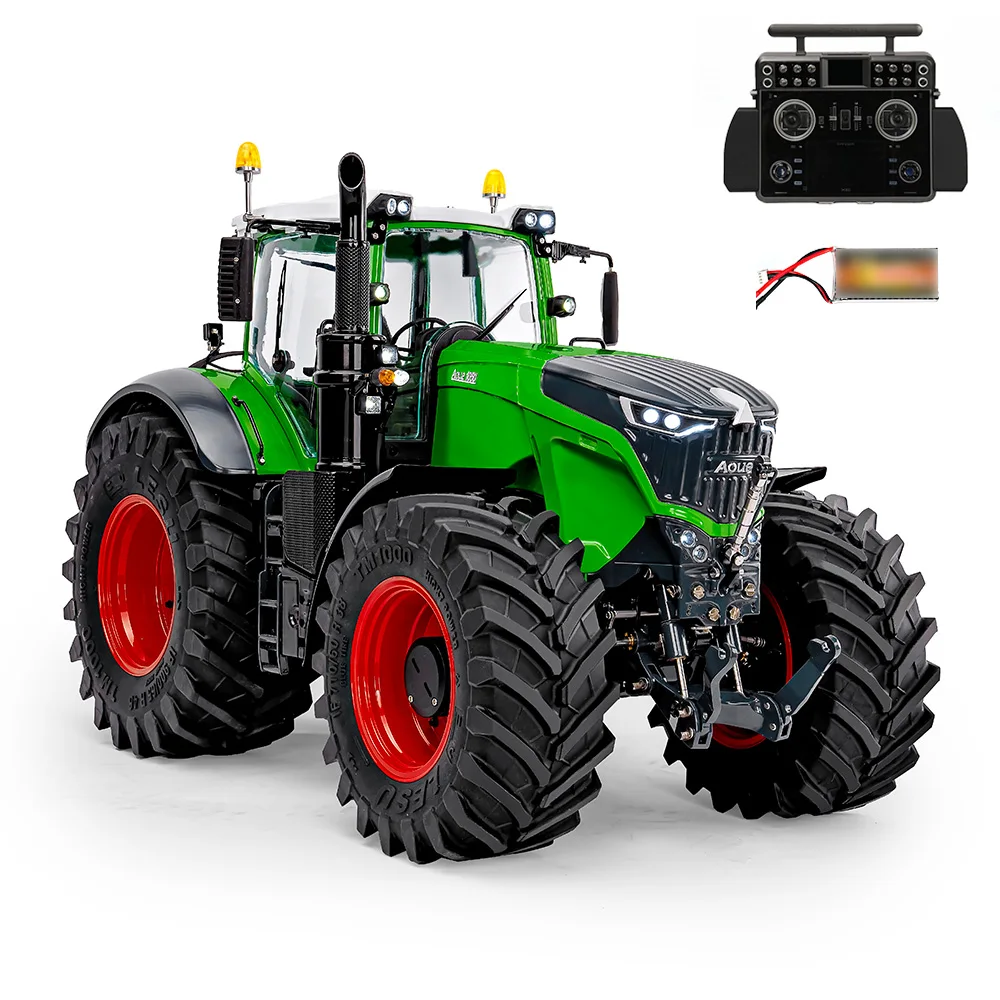 Toy LESU AOUE 1050 4x4 1/14 Metal Hydraulic RC Tractor Car PL18EV Lite XE Radio Battery Light Sound Trucks Vehicle Model for Boy 2