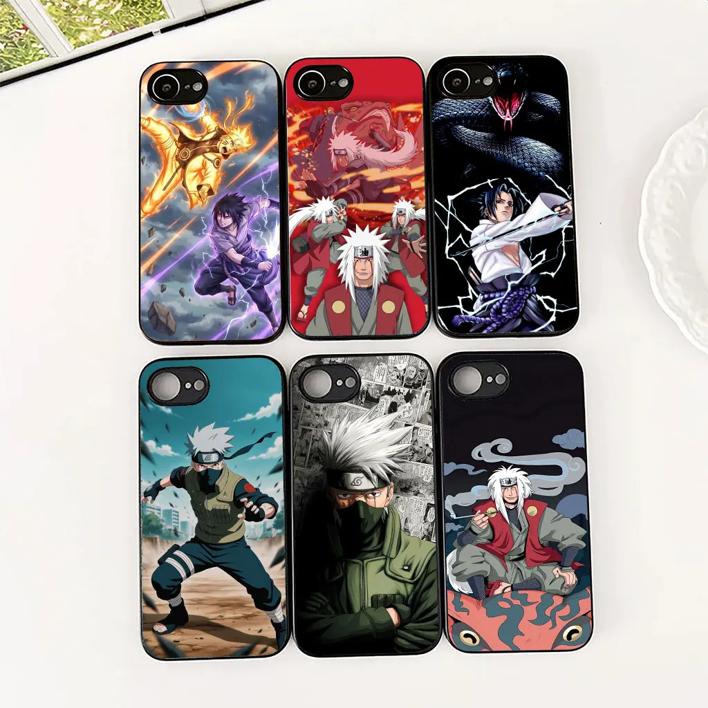 Jiraiya Kakashi Naruto Uchiha Sasuke Soft Phone Case Cover