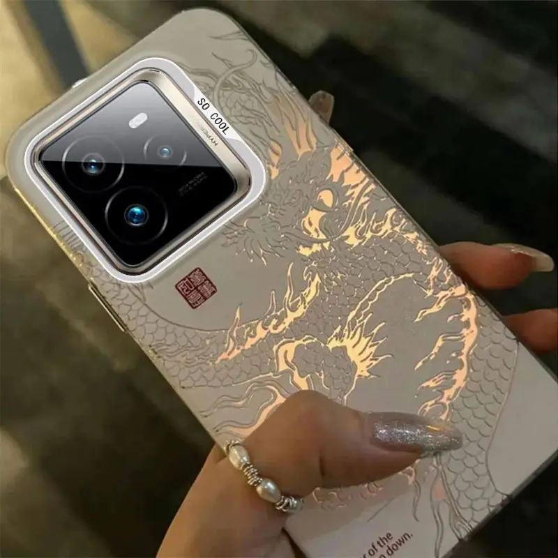 حافظة Dragon المقاومة للصدمات من مادة TPU لهاتف OPPO Realme GT7 Pro غطاء حماية بألوان غير لامعة كابا Fundas Coque