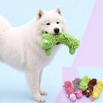 Squeaky Plush Dog Chew Toy 3