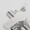Stainless Steel Shower Faucet Hot And Cold Water Mixer G1/2inch Wall Mounted Metal Handle Shower Faucet Water Valve Faucet 5