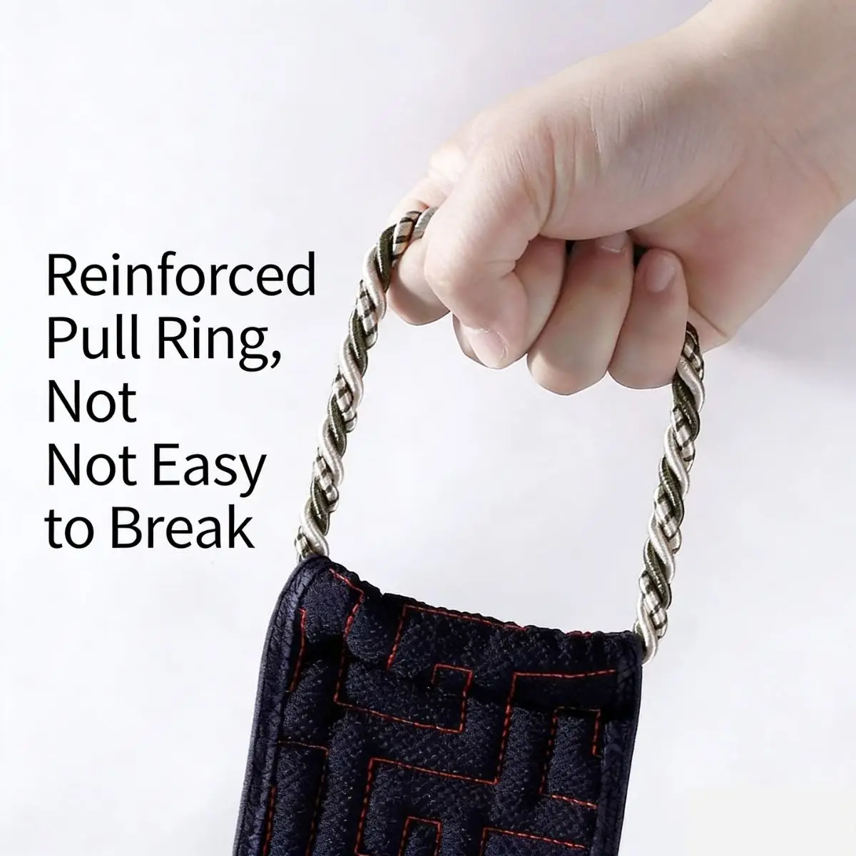 Exfoliating Dual-Texture Washcloth Back Scrubber