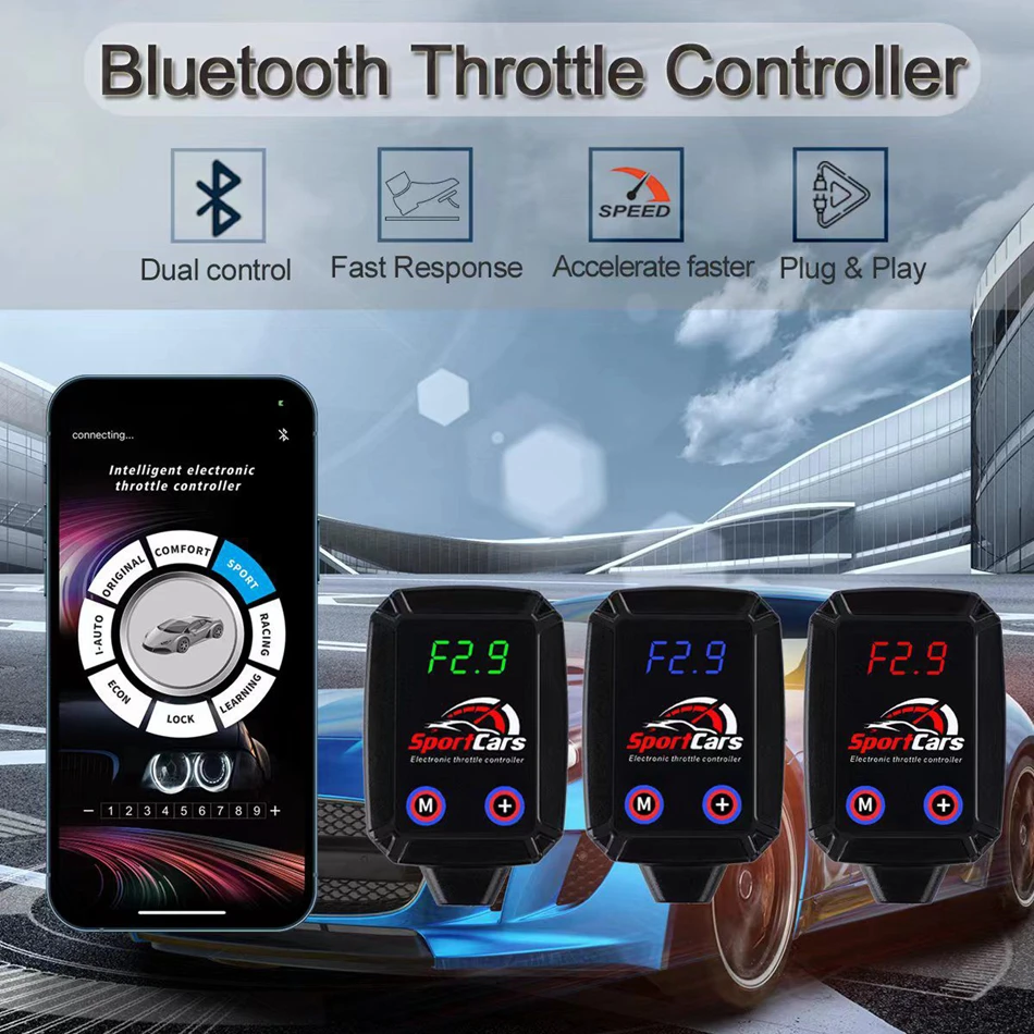 크라이슬러 200 Pacifica GMC Canyon Pontiac G8 Saab 95 앱 + 디스플레이 화면 이중 제어 전자 스로틀 컨트롤러