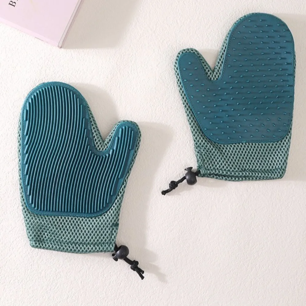 Newly Upgraded Double-sided Pet Grooming Gloves Massage Bath Comb - PeticaDeals