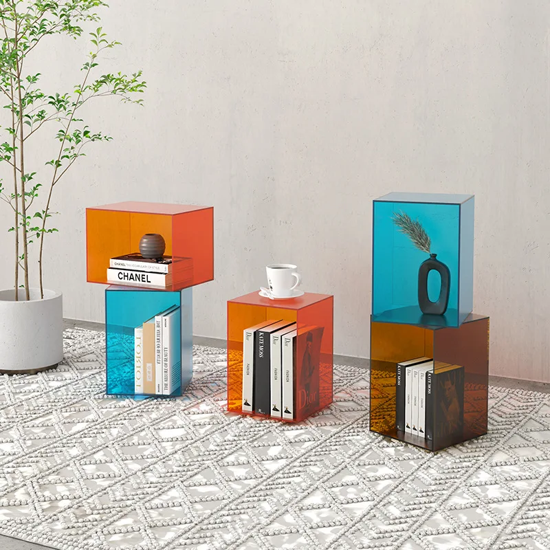 

Rome Acrylics Bookcases Elegant Luxury Cute Simple Reading Vintage Colorful Bookshelf Transparent Estanteria Hotel Furniture