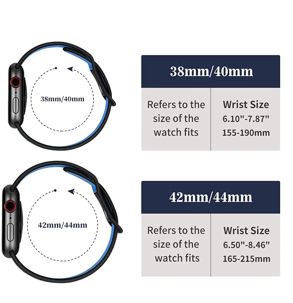 Breathable Silicone Watch Strap - Premium Comfort and Style Bracelet