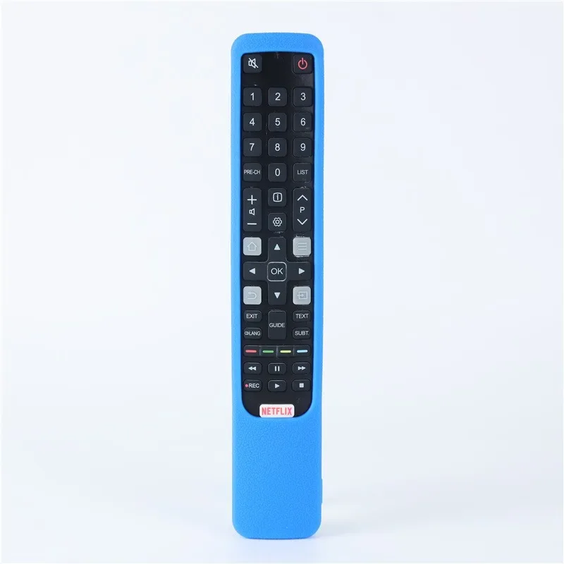Silicone Remote Case Silicone Remote Sleeve Silicone Remote Cover Remote Controller Cover Fit for TCL TV RC802N YUI1 YAI3 YUI2 YU14 65C2US 75C2US Remote Holder Soft Dust Protective