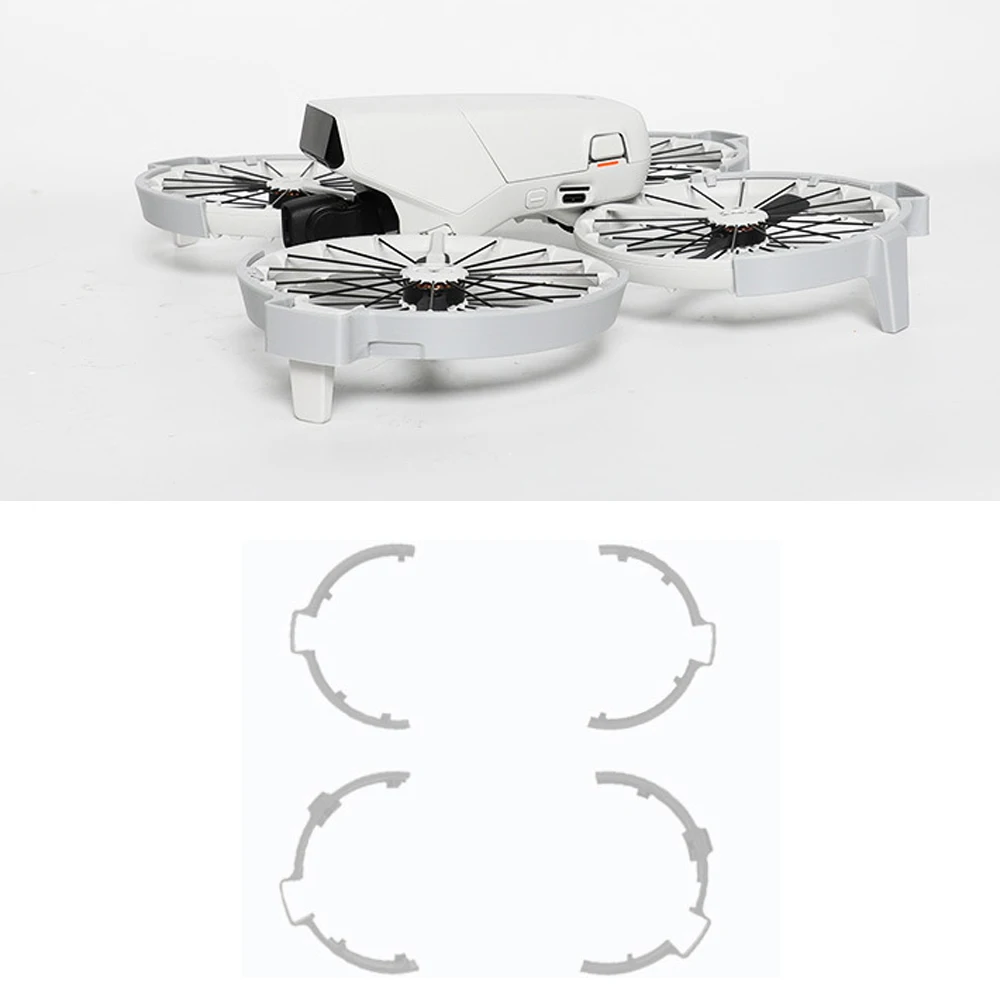 Protection Hélice Drone DJI Flip - Anneau Anti-Collision Trépied