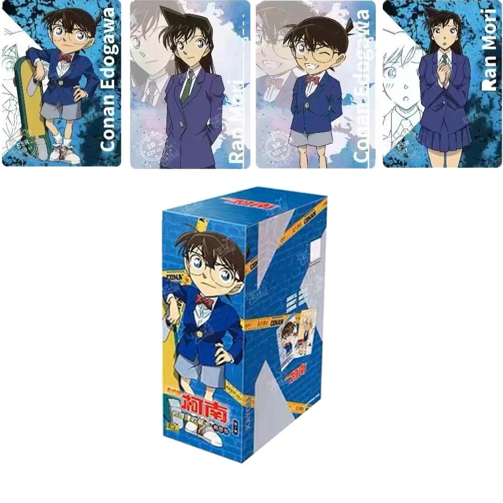 

Genuine Detective Conan Cards Box Rare SSR UR XR Anime Characters Inference Collection Card Toys Table Game for Children Gifts