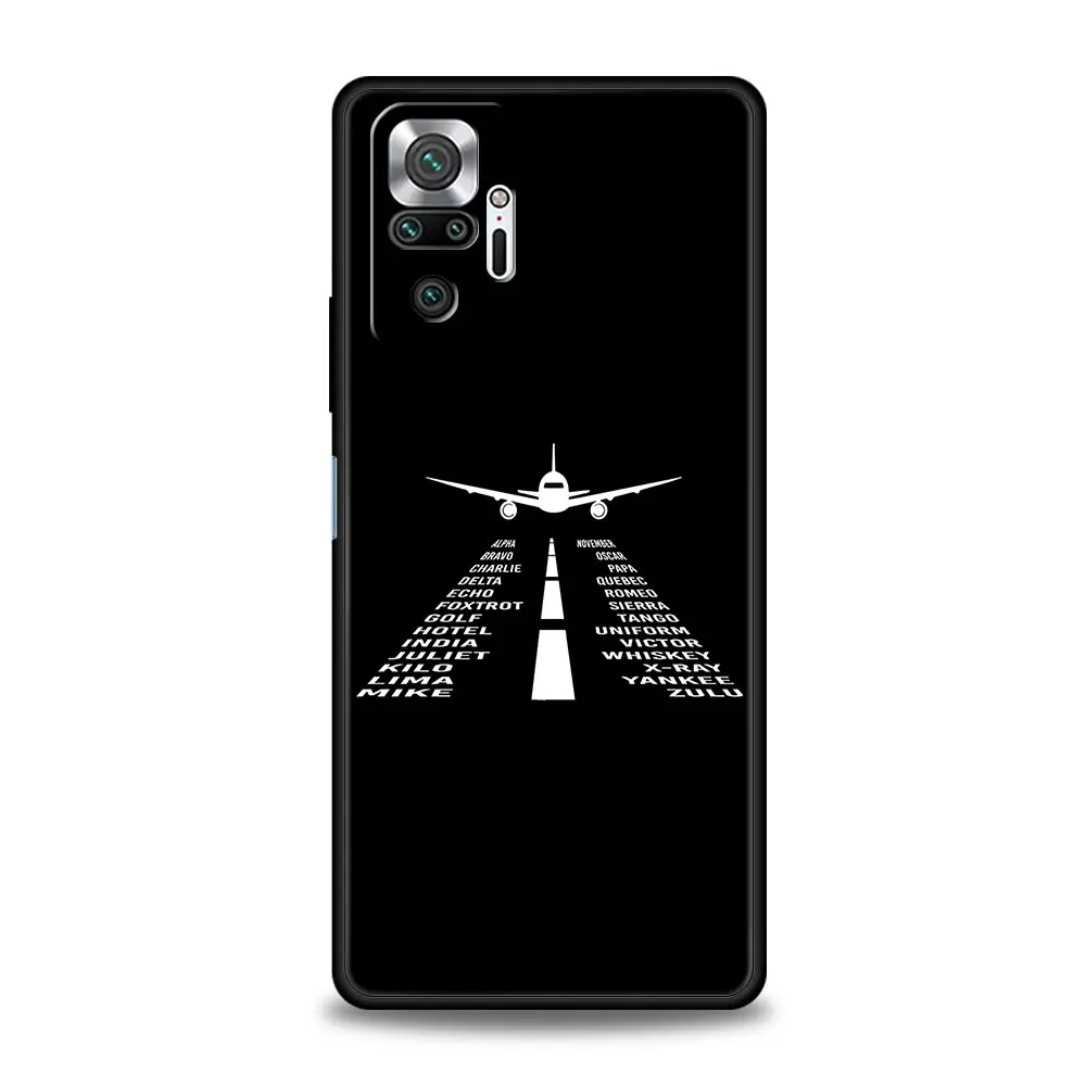 Airplane Pattern Soft Phone Case – Premium Protection Cover
