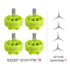 MEPS 4pcs SZ2207 V2 FPV Motors & 4pcs SZ5145 Propellers Bundle 1