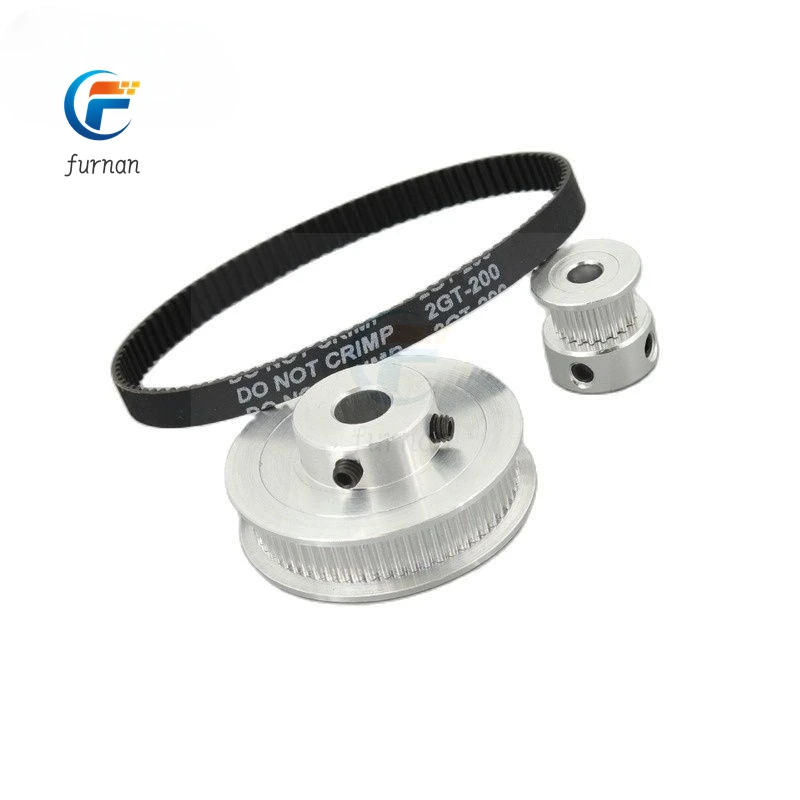 Voron 2GT 타이밍 벨트 도르래, GT2, 톱니 60 개, 톱니 20 개, 3:1 감소 도르래 키트, 3D 프린터 액세서리, 벨트 폭 6mm, 10mm 보어 6mm, 10mm