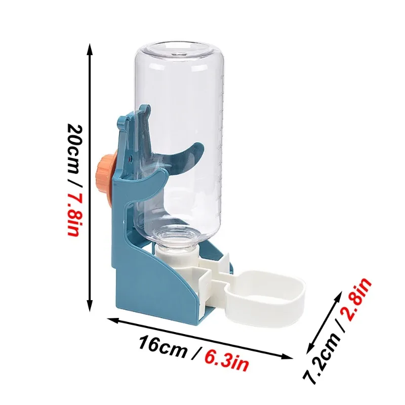 Bird Automatic Water Dispenser Cage Hanging Water Dispenser Parrots Birds Rabbits Cats Small Pets Water Dispensers Bowls Pet Toy