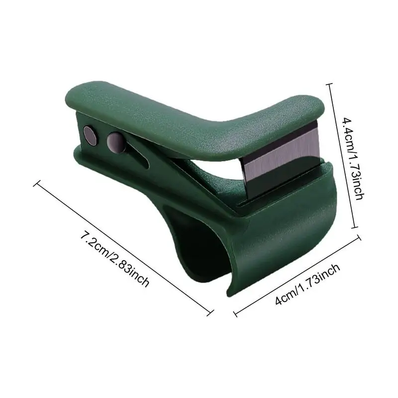Thumb Pruner Thumb Knives Harvesting Tool Fruit Picking Nail Gardening Separator Fitting Finger Knives for farm greenhouse