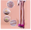 Lady Sheer Pantyhose Stocking Silk Women Tights Decorated With Flowers Accessories 3