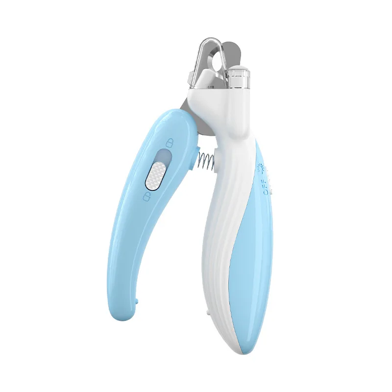 Pet nail clipper Professional Pet Nail Clippers with Led Light Pet Claw Grooming Scissors for Dogs Cats Small Animals Paw Nail Trimmer Supply pet nail scissors