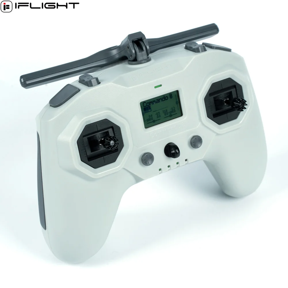 

iFlight Commando 8 Radio Transmitter ELRS 915MHz 500mW/ELRS 2.4GHz 500mW/CC2500+ELRS 915MHz/CC2500+ELRS 2.4G FPV Remote Control