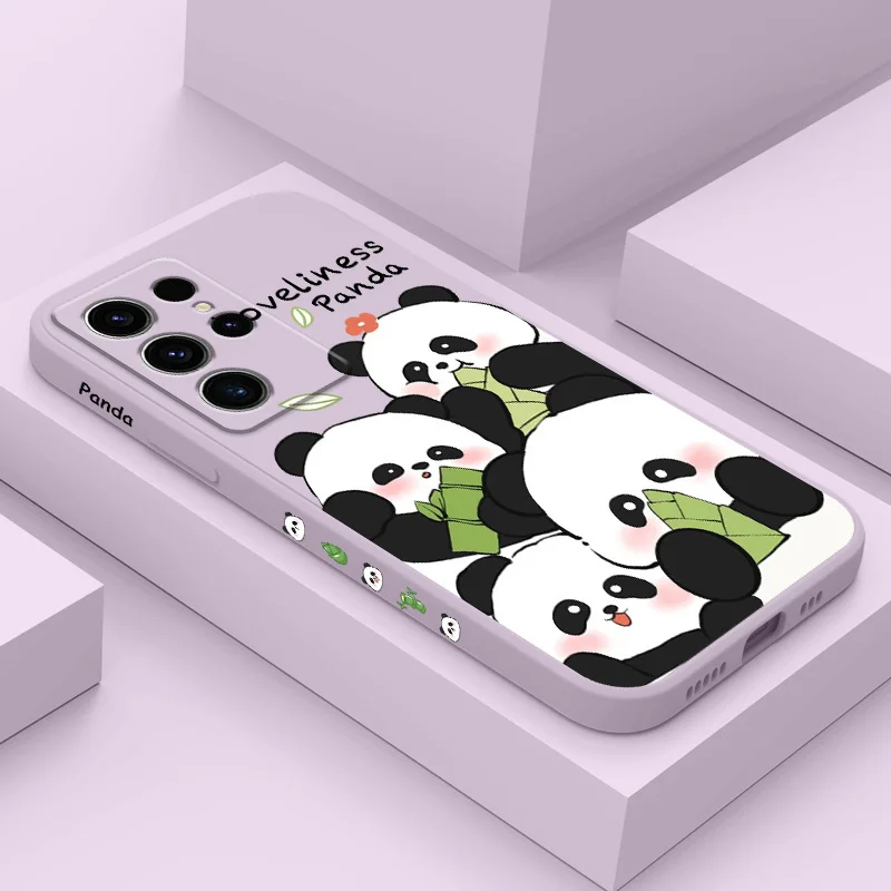 Adorable Giant Panda Silicone Phone Case