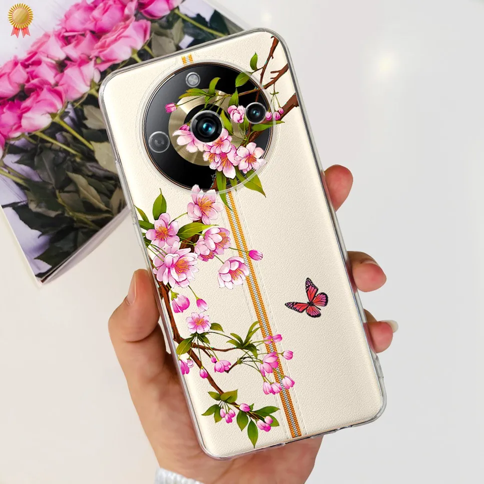 Clear Cute Cartoon Cat Soft Silicone TPU Back Cover