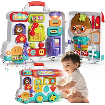 Montessori Toddler Busy Board 1