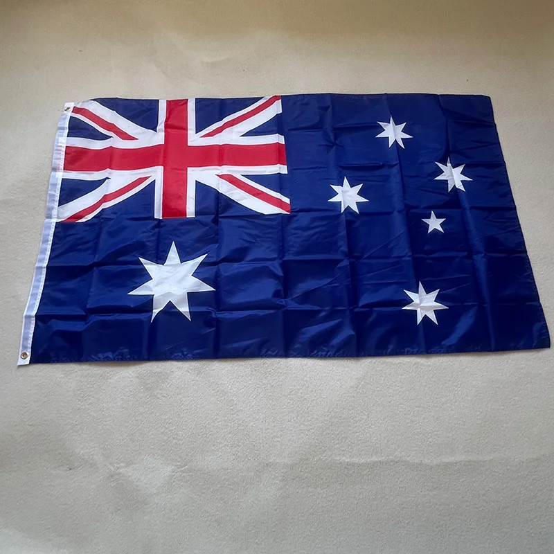 Premium Australian Flag - 90x150cm Polyester for Indoor & Outdoor Display