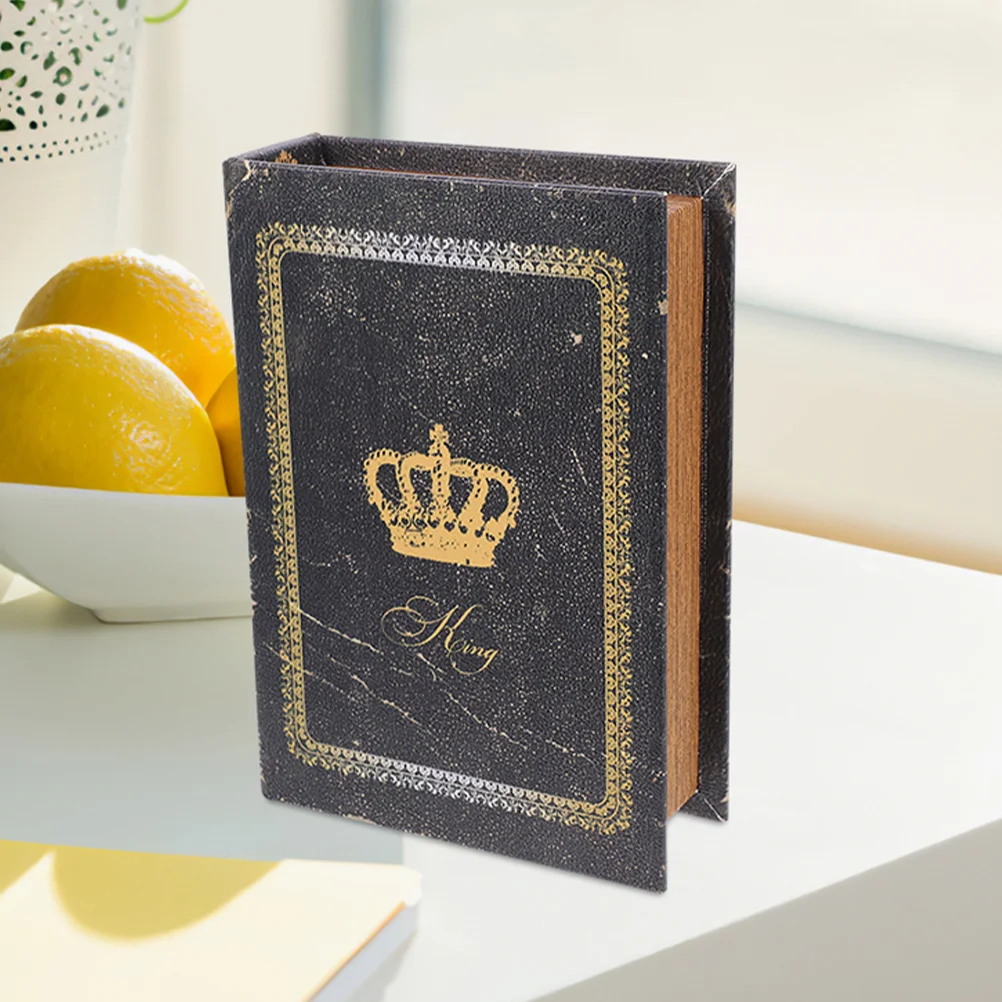 

Винтажный Декор декоративная поддельная книга Ретро Декор Европейский Стиль Имитация книги Декор секретная книга коробка Винтаж