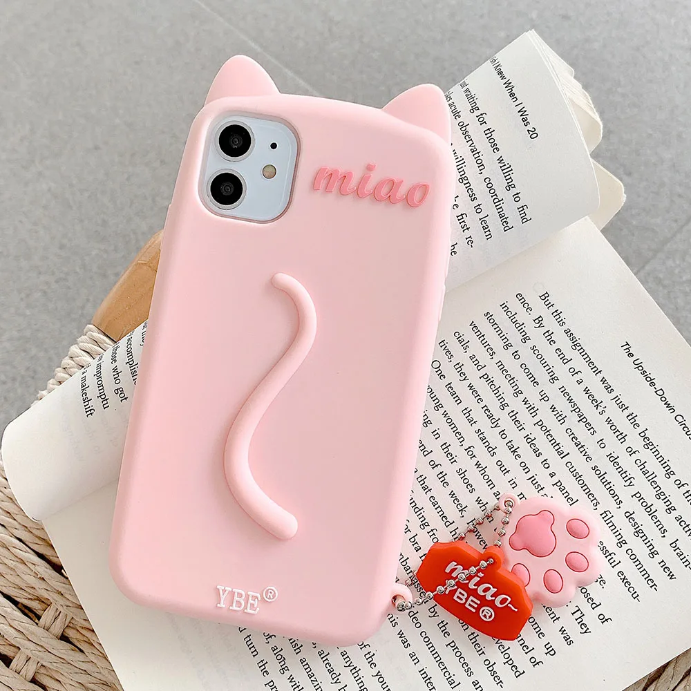 カエルの家族　☘️@(・●・)@♥️出品　電線ドラム2個セット Cartoon Animal Cat Creative Phone Case For iPhone 15 14 13