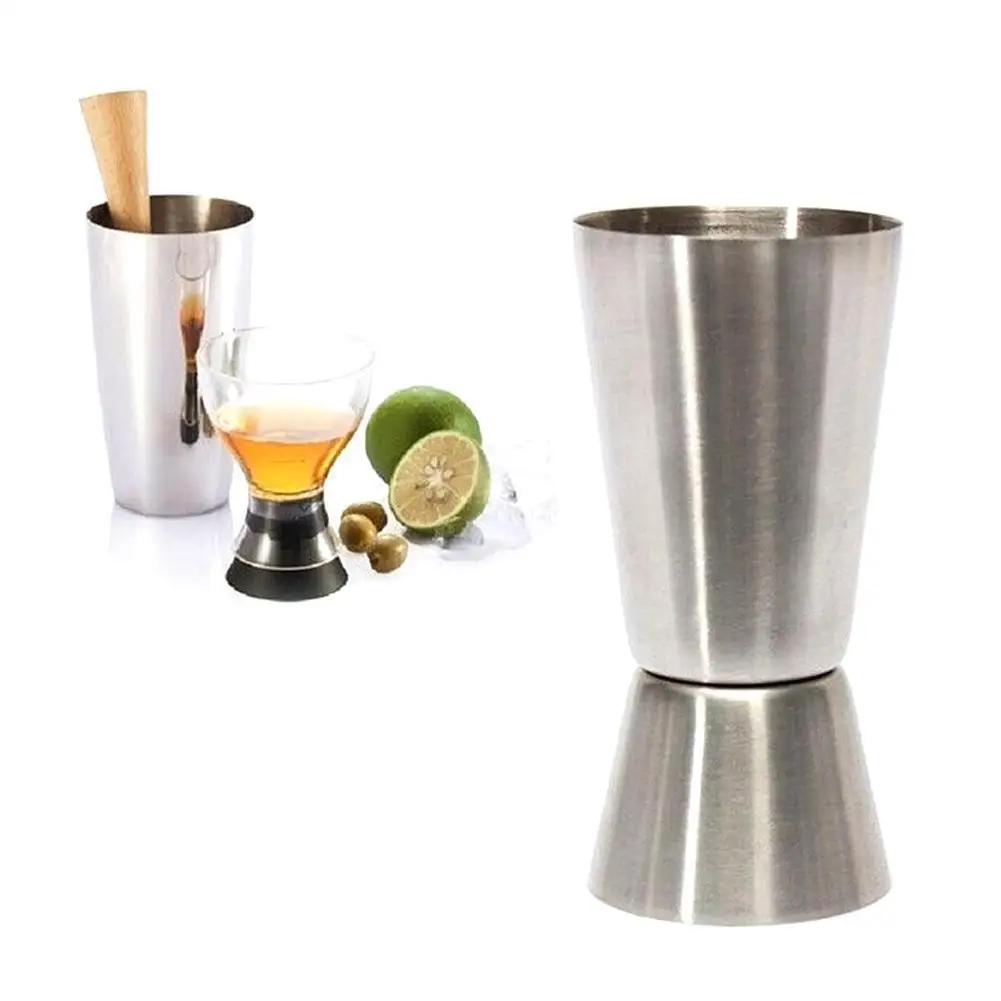 Double head Measuring Cup Stainless Steel Cocktail Measuring Cup For