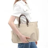 Housse de protection pour ordinateur portable 15-16 pouces, sacoche antichoc pour ordinateur, mallette de voyage, sac à main, sacoche 4