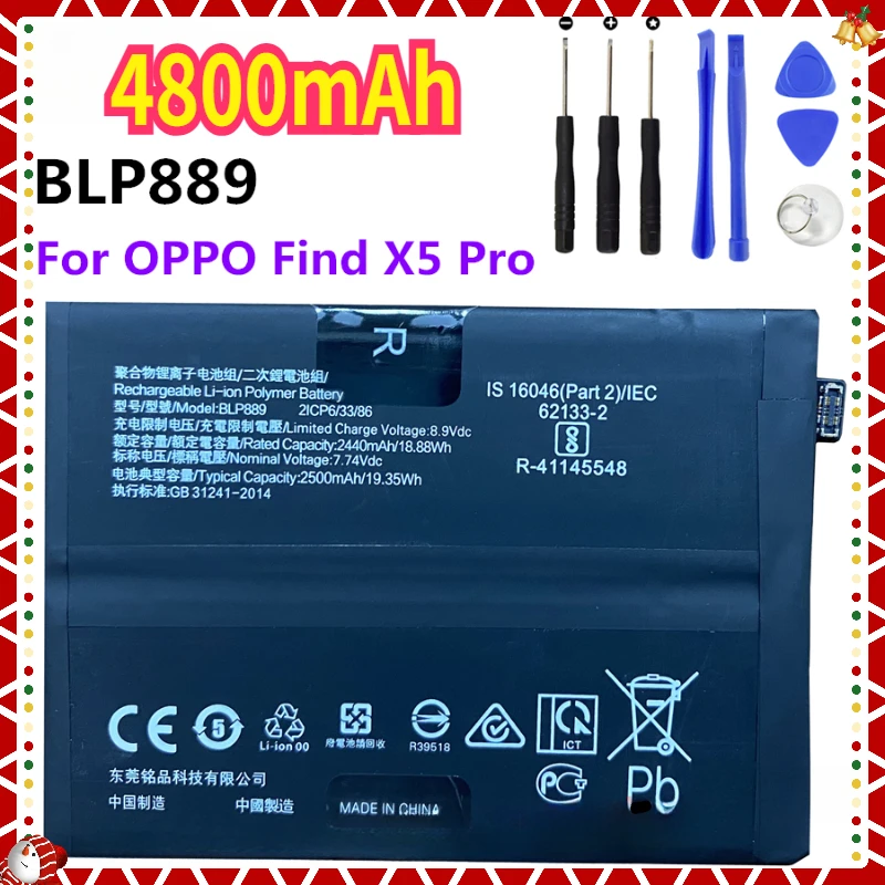 Batterie Premium Pour OPPO Find X5 Pro (BLP889) – Neuve Sous Blister