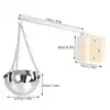 Stainless Steel Sauna Bowl Aroma Bowl Cup Essential Oil Bowl Sauna Room Accessories Aromatherapy Essential Oil Bowl Steam Room 5