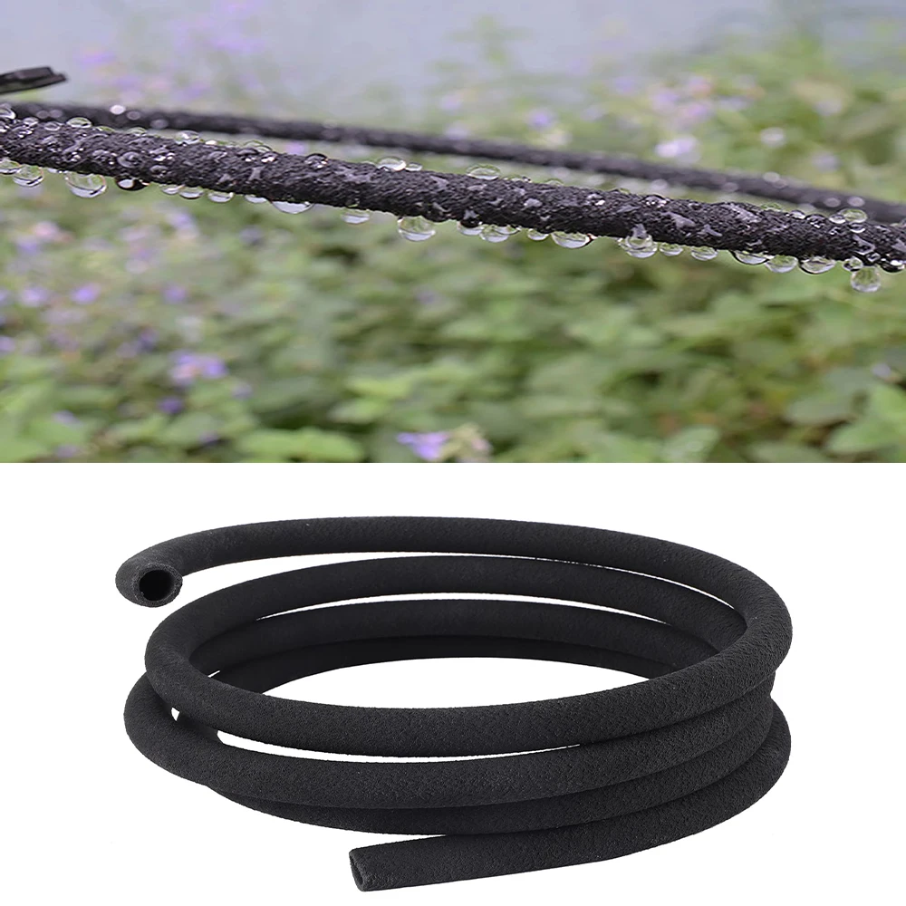 10M Hose Micro Drip Irrigation 4/9mm 12/16mm Leaking Soaker Hose Tube Anti-aging Permeable Pipe household Fruit Tree Watering plumbing hose water pipe plumbing supply hose